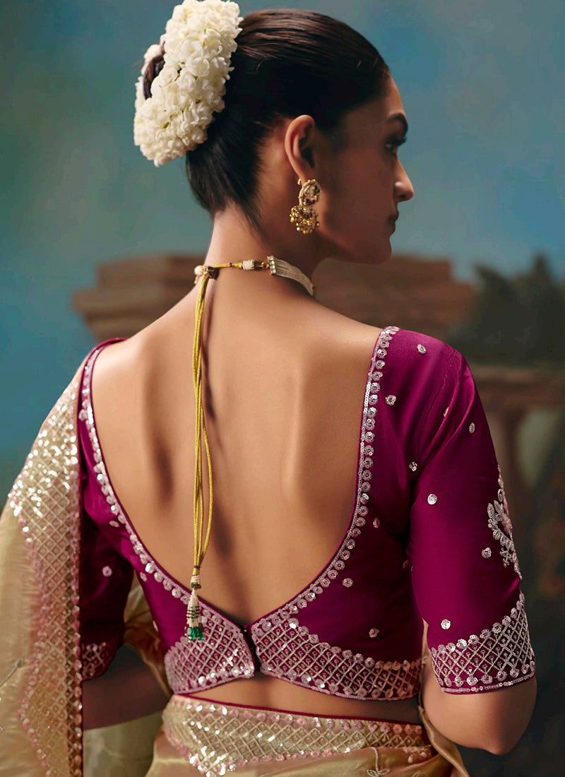 Buy Party Wear Saree In Canada