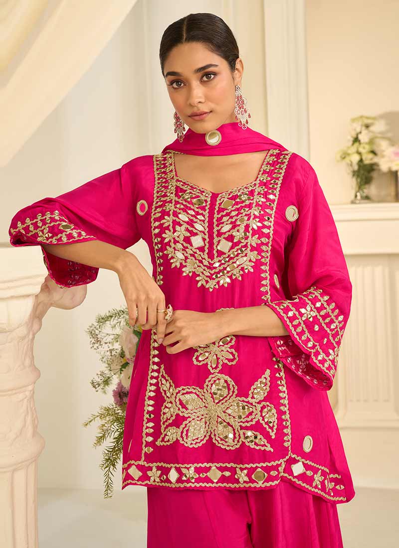 Buy Sharara Style Suit