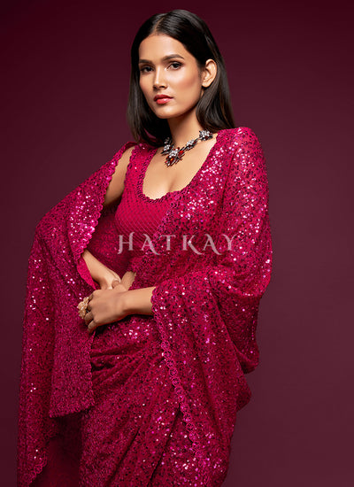 Buy Georgette Saree