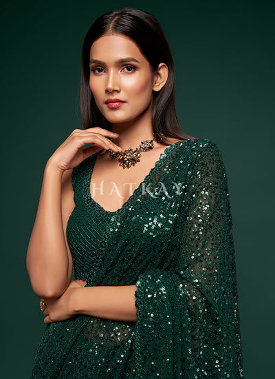 Buy Georgette Saree