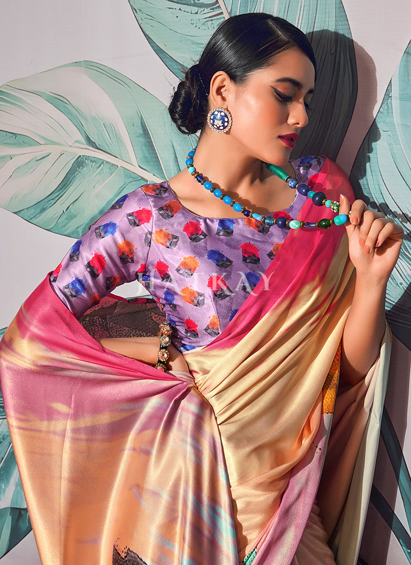 Buy Crape Silk Saree