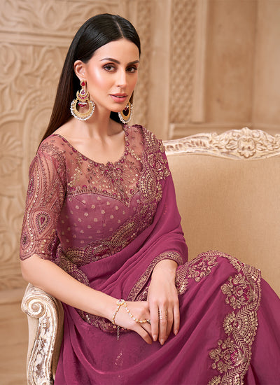 Buy Georgette Saree