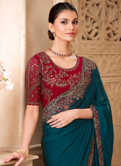 Buy Georgette Saree