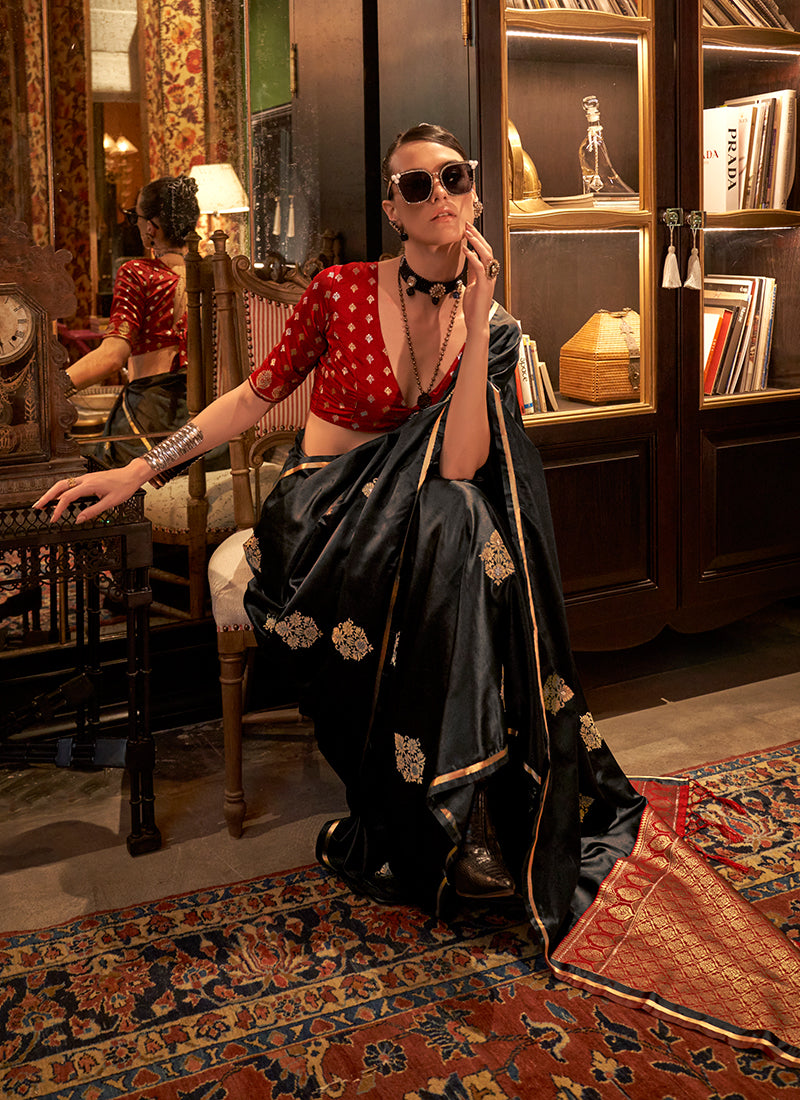 Buy Satin Silk Saree
