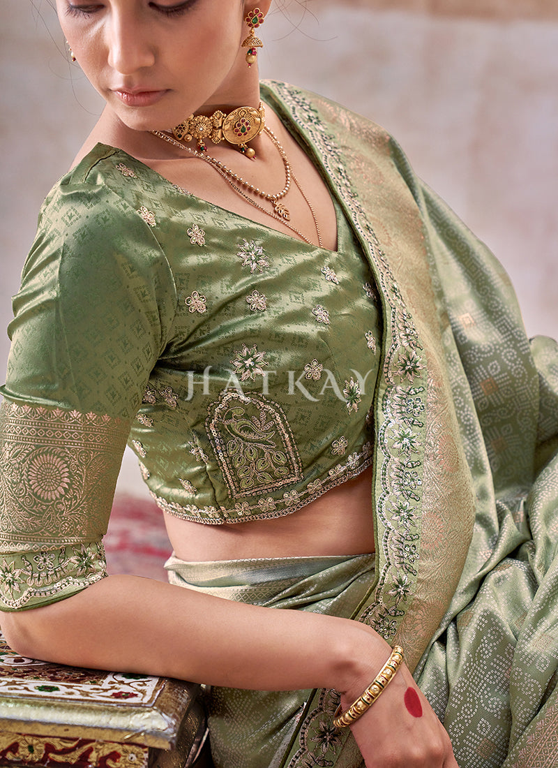 Buy Satin Silk Saree