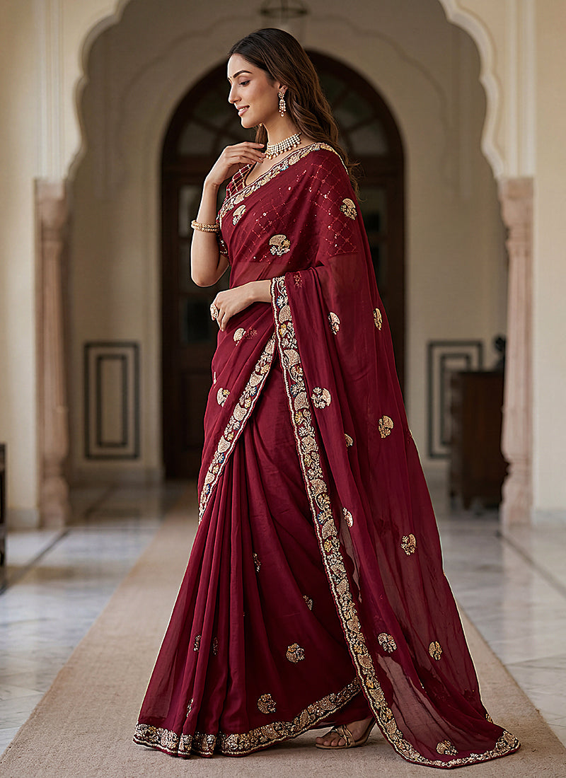 Buy Engagement Saree For Women