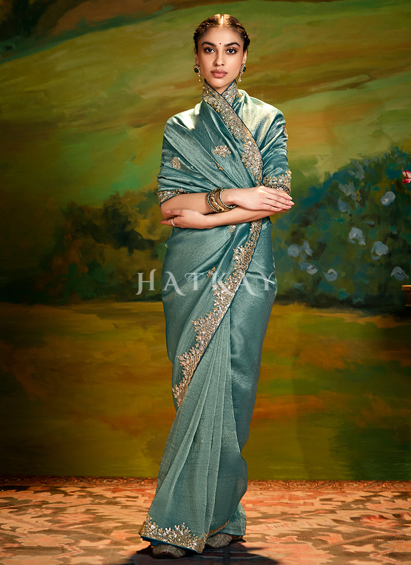 Stay stylish and trendy with a variety of wedding wear saree options at the best price.