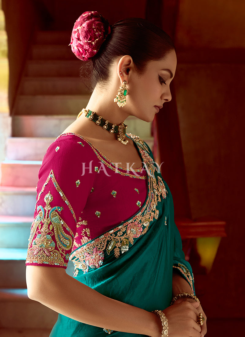 Buy Wedding Silk Saree In USA