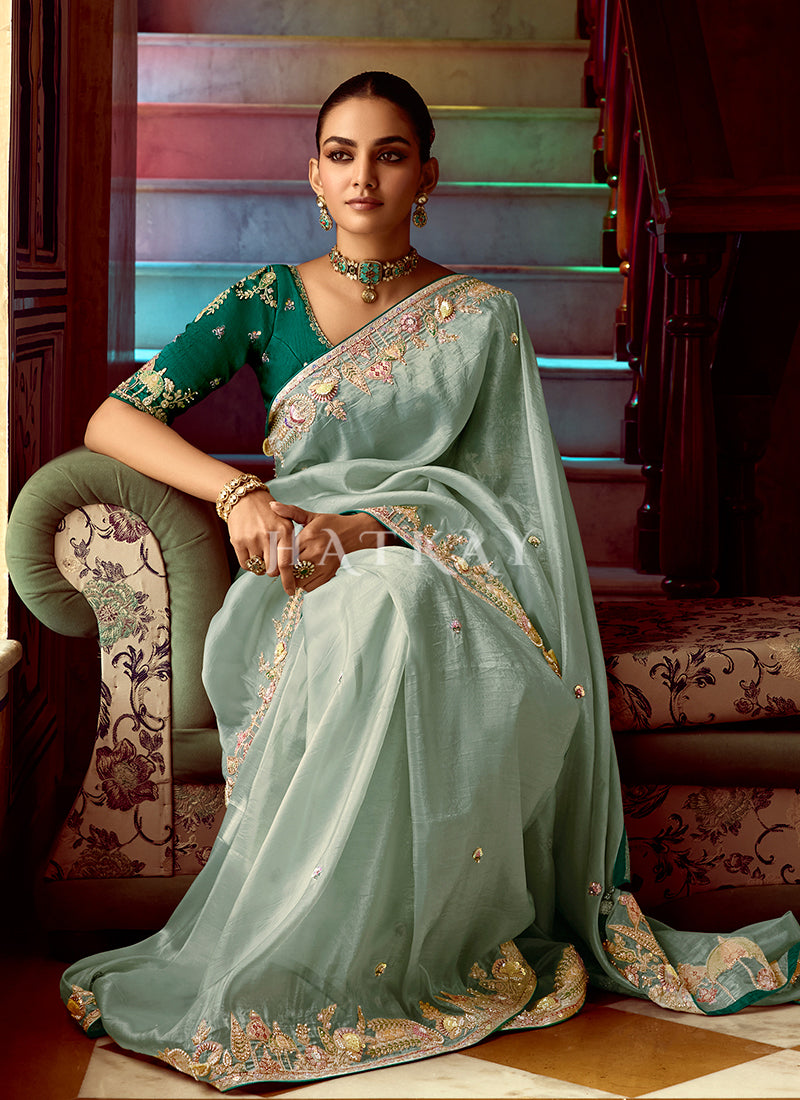 Buy Wedding Silk Saree In USA