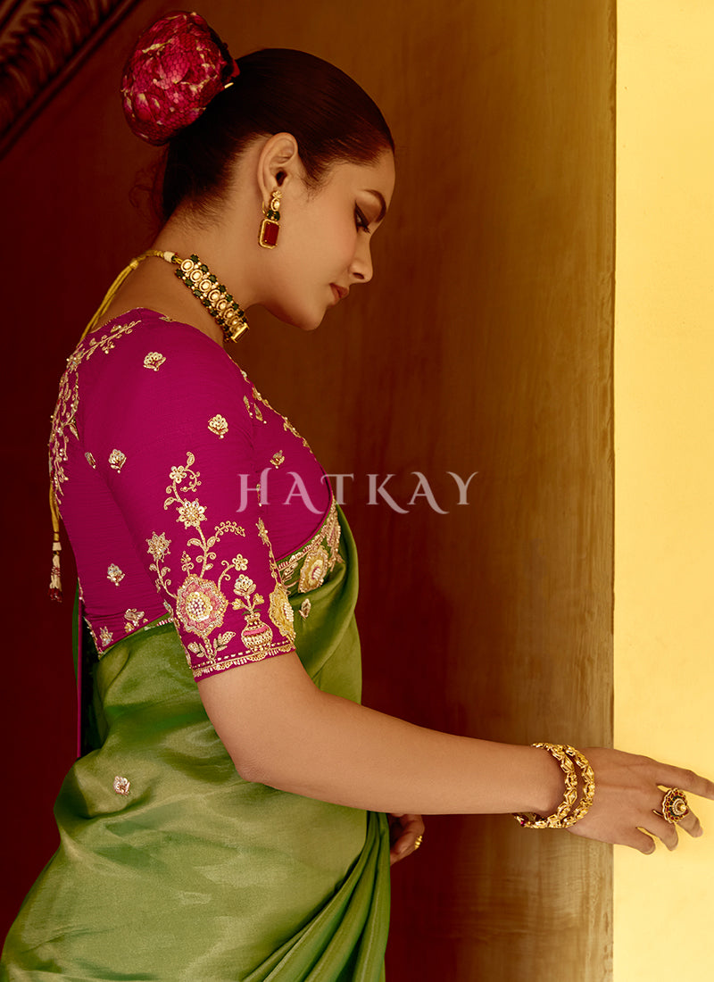 Buy Wedding Silk Saree