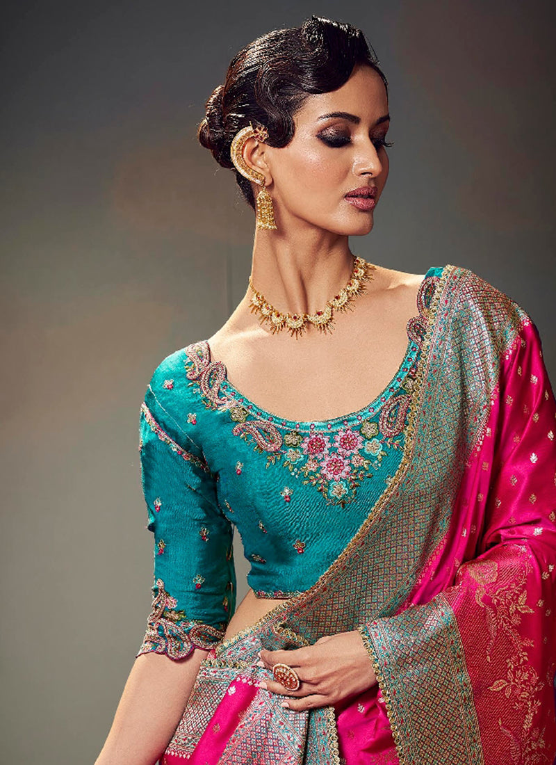 Buy Satin Silk Saree In Canada