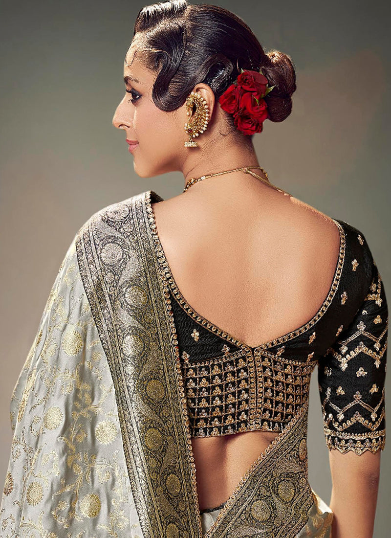 Buy Satin Silk Saree In USA