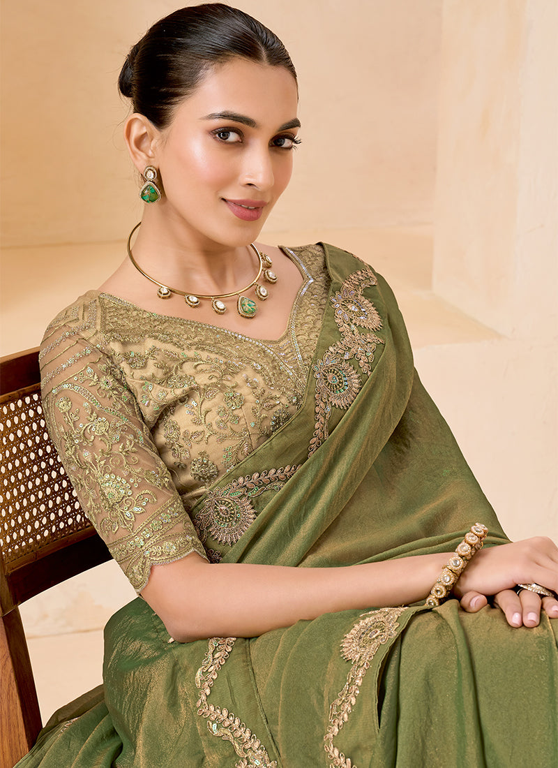 Mehendi Saree In USA