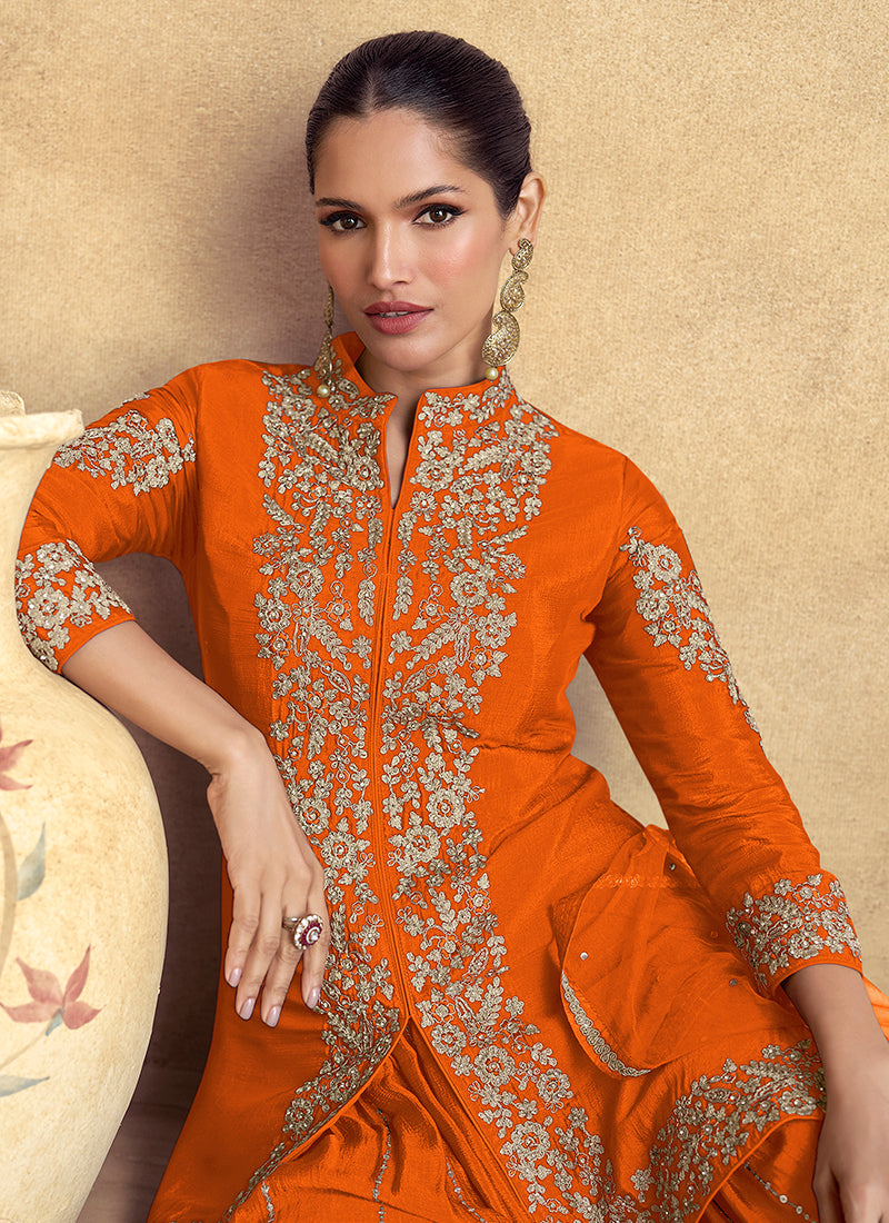 Buy Sharara Style Suit