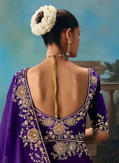 Buy Party Wear Saree In Canada