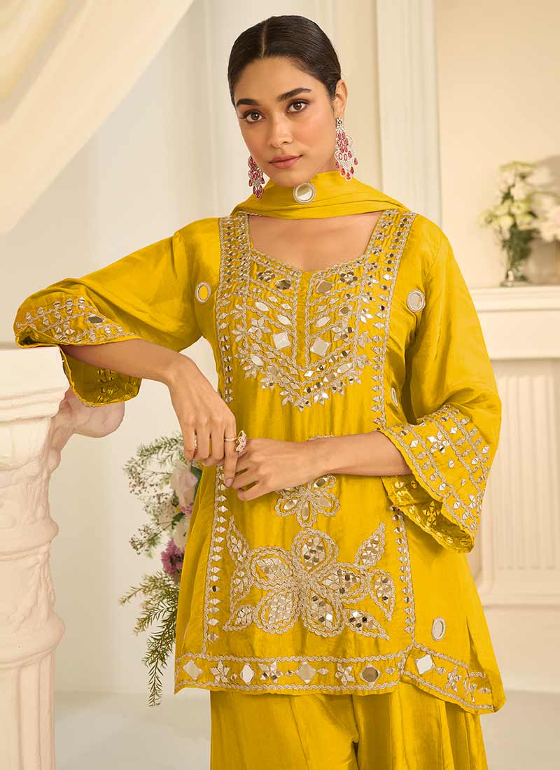 Buy Sharara Style Suit