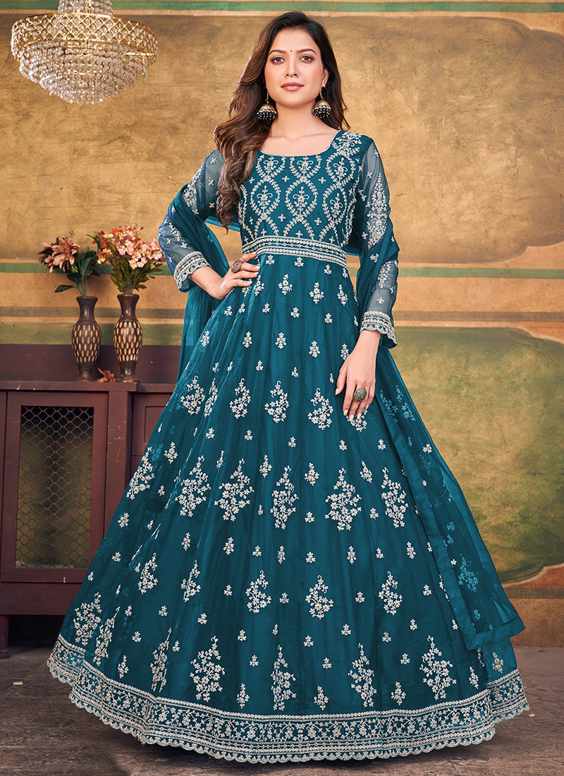 Shop Indian Gown In USA, UK, Canada, Germany, Mauritius, Singapore With Free Shipping Worldwide.