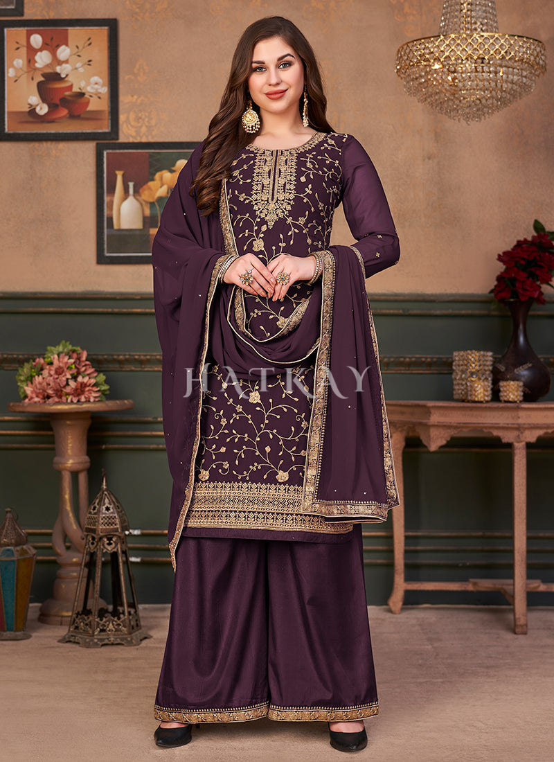 Buy Traditional Palazzo Suit