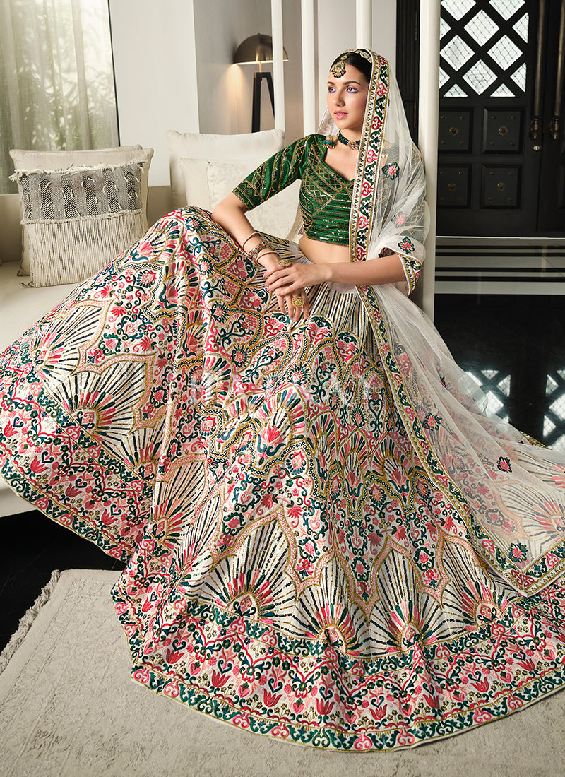 Shop Wedding Lehenga In USA, UK, Canada, Germany, Mauritius, Singapore With Free Shipping Worldwide.