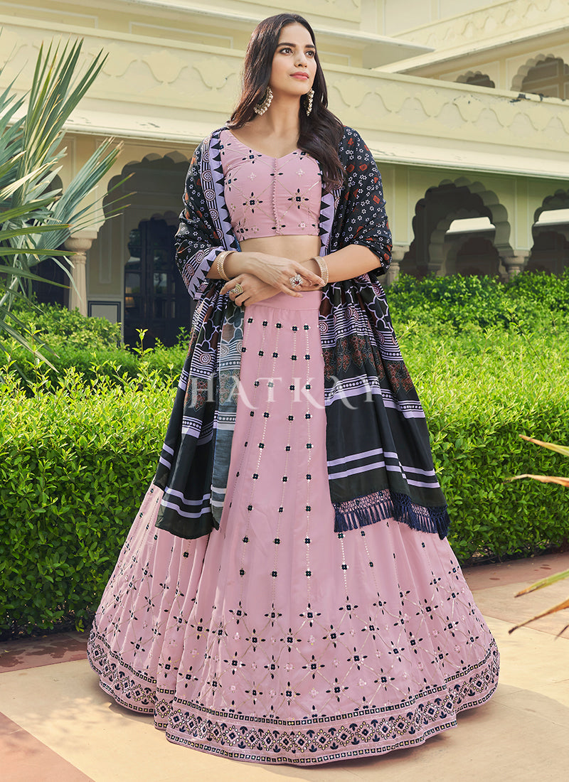 Shop Lehengas In USA, UK, Canada, Germany, Mauritius, Singapore With Free Shipping Worldwide.