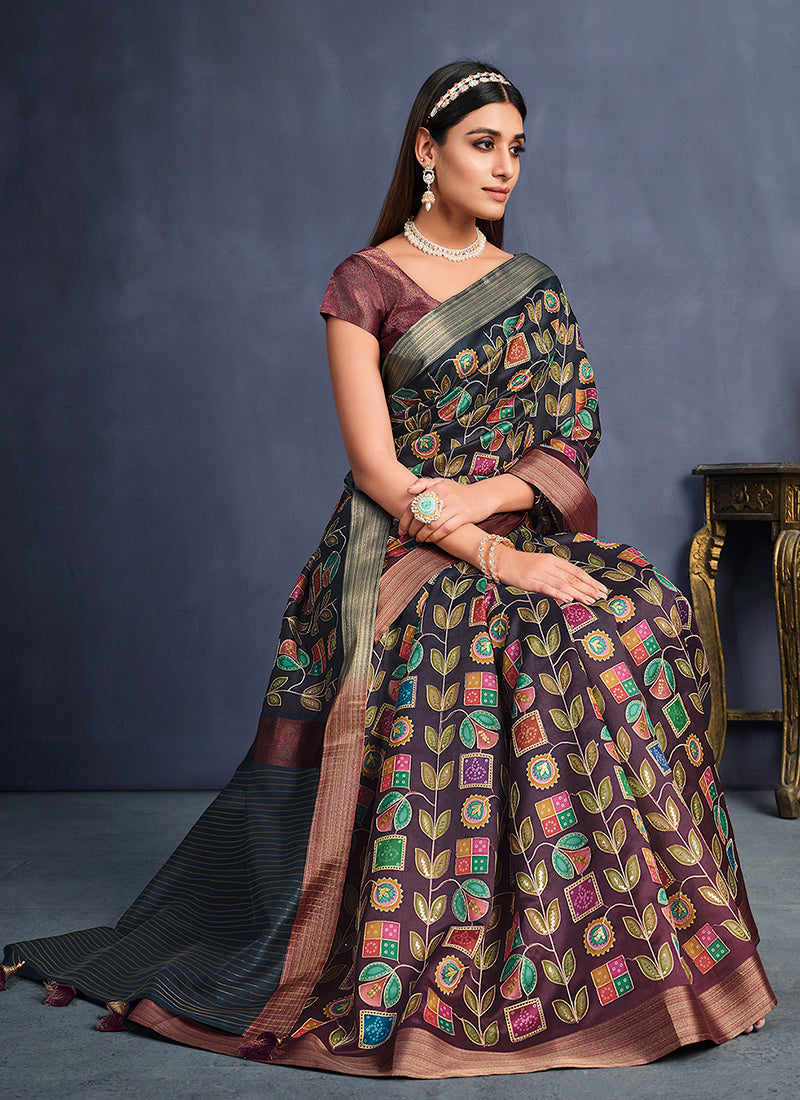 Buy Partywear Saree In USA UK Canada