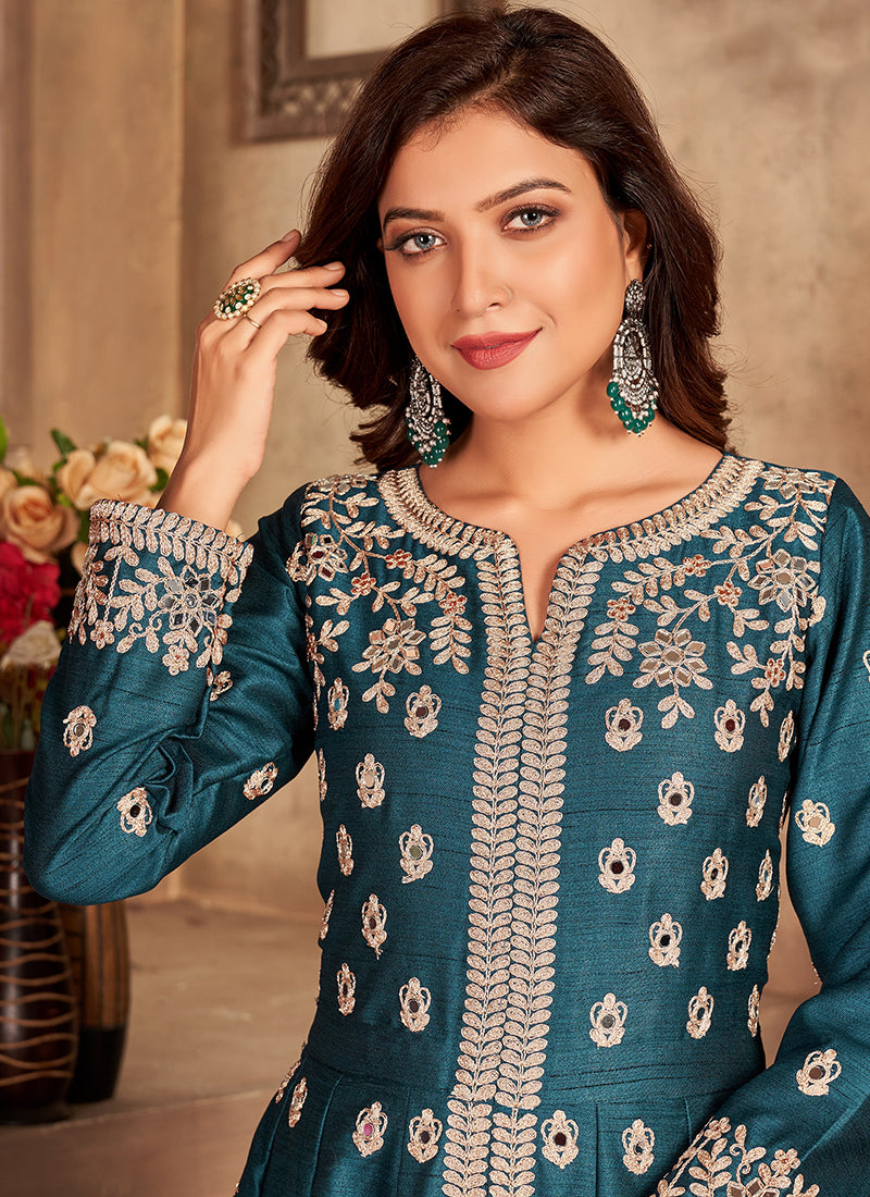 Buy Anarkali Pant Suit