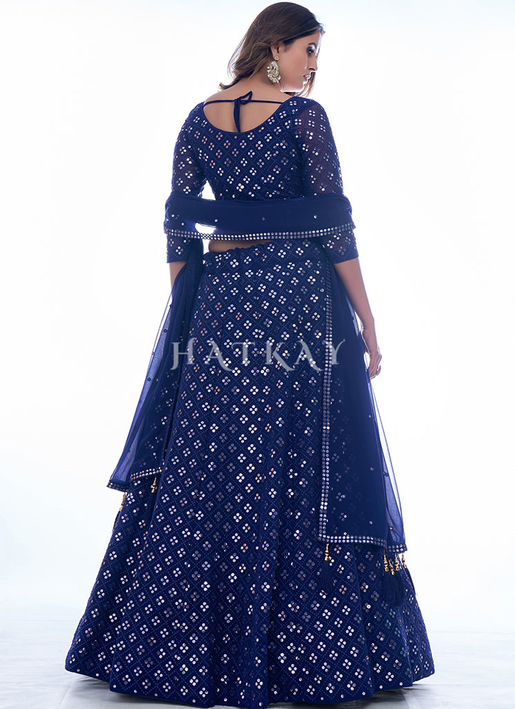 Buy Georgette Lehenga Choli