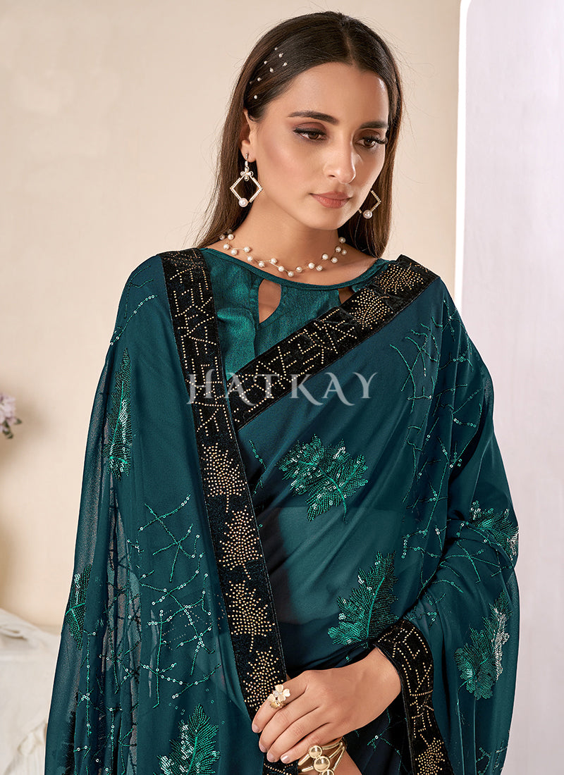 Buy Georgette Saree