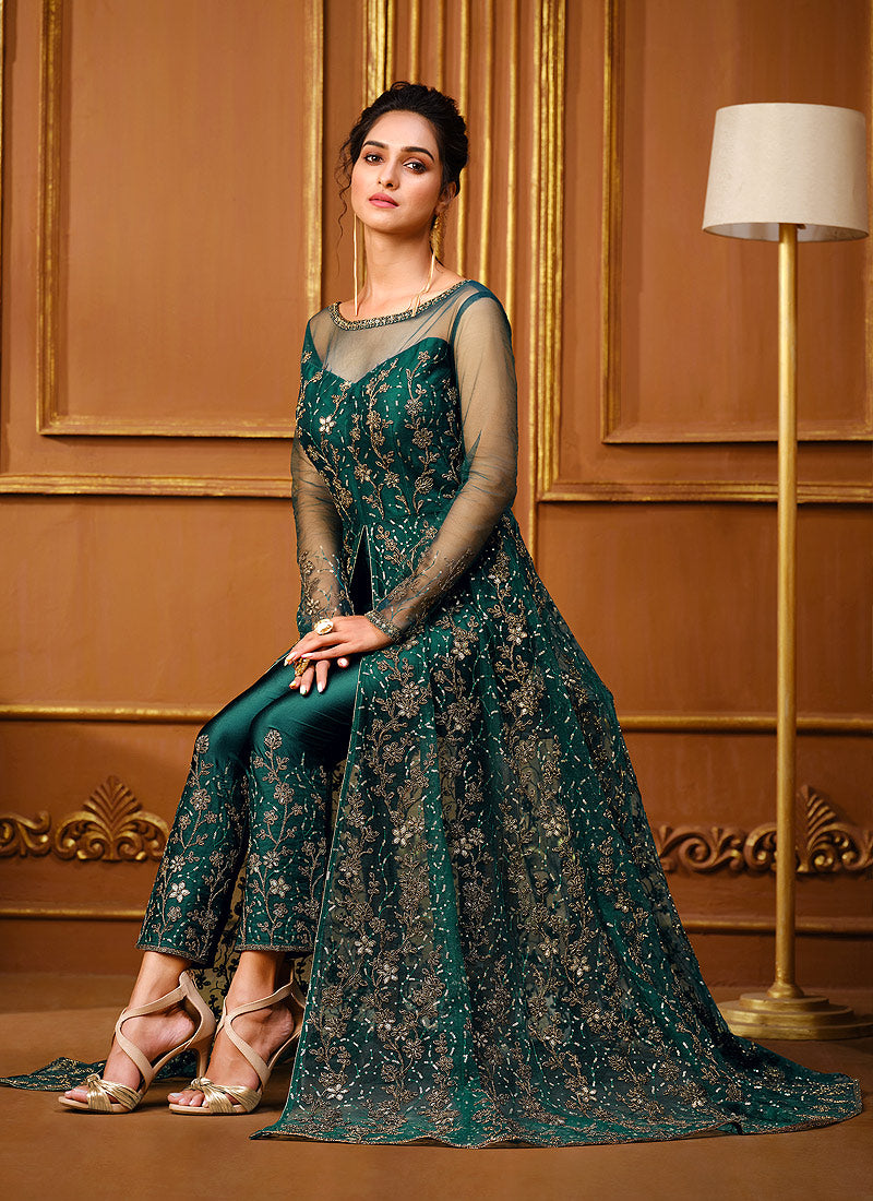Green Pant Suit In Germany