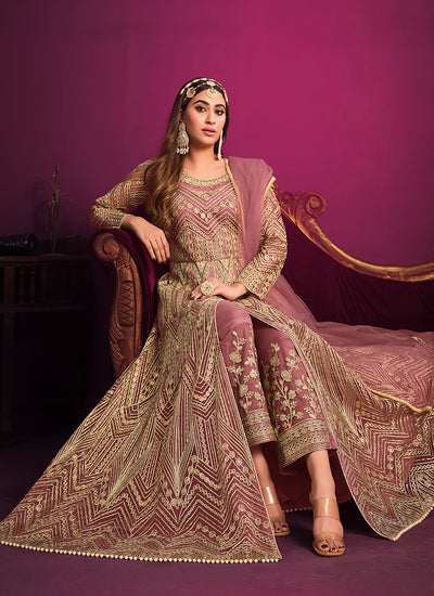Buy Anarkali Pant Suit