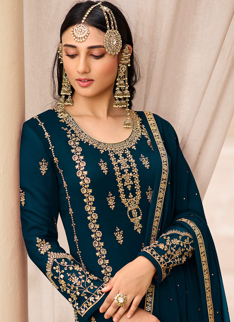 Designer Gharara Suit