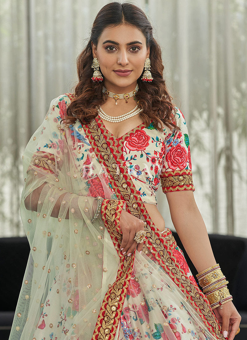 Buy Silk Lehenga