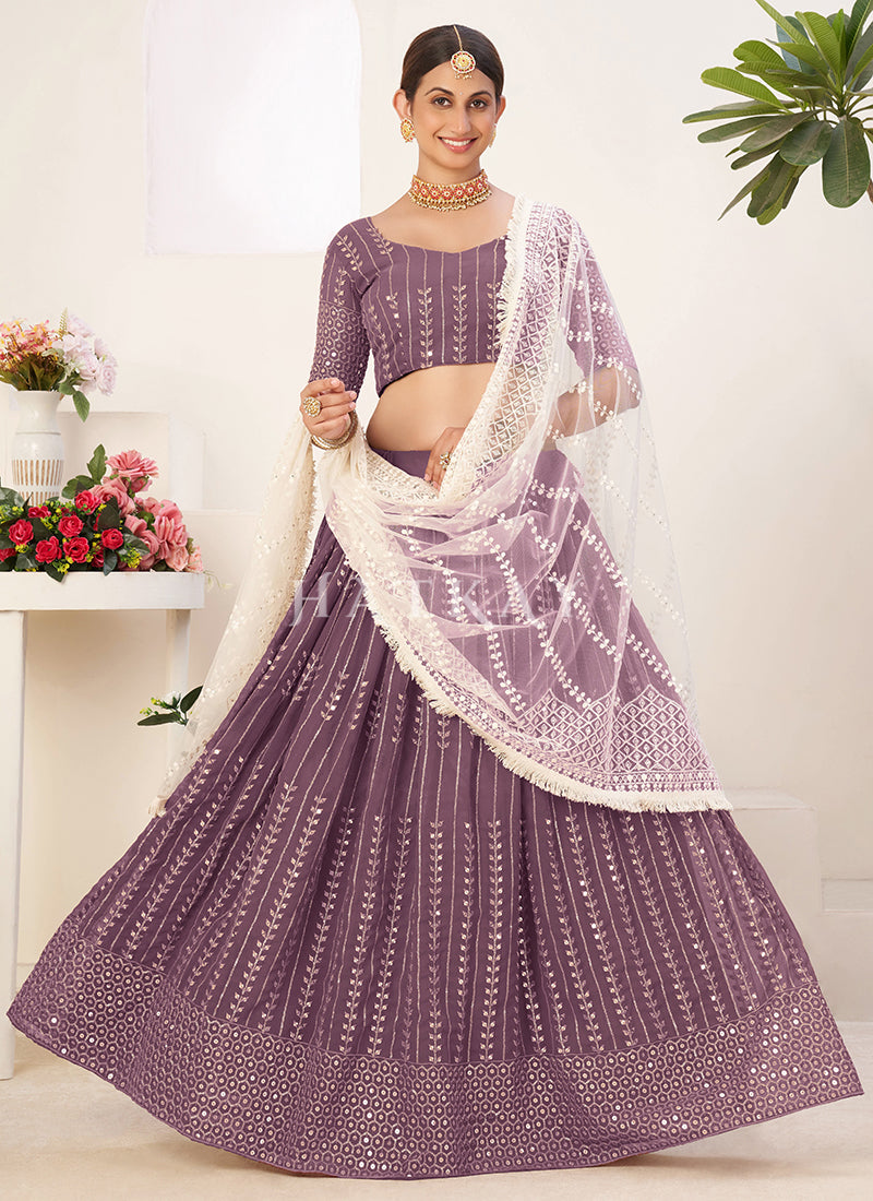Shop Bollywood Lehenga In USA, UK, Canada, Germany, Mauritius, Singapore With Free Shipping Worldwide.