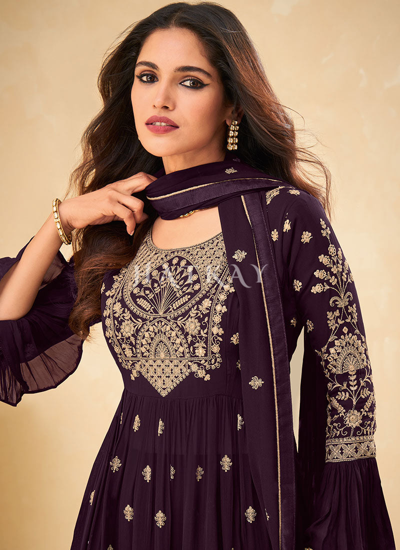 Embroidered Palazzo