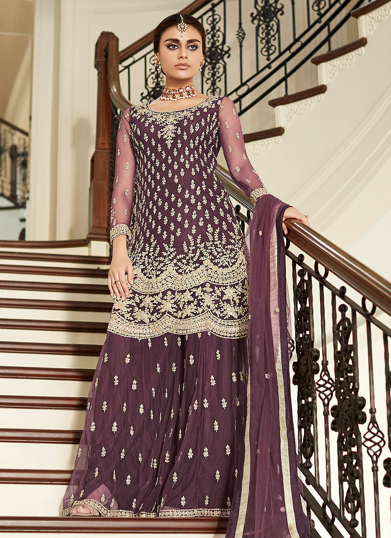 Designer Gharara Suit