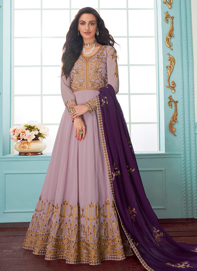 Embroidered Designer Anarkali Suit
