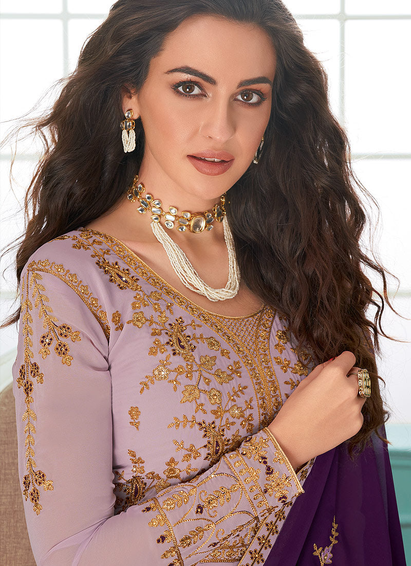 Embroidered Designer Anarkali Suit