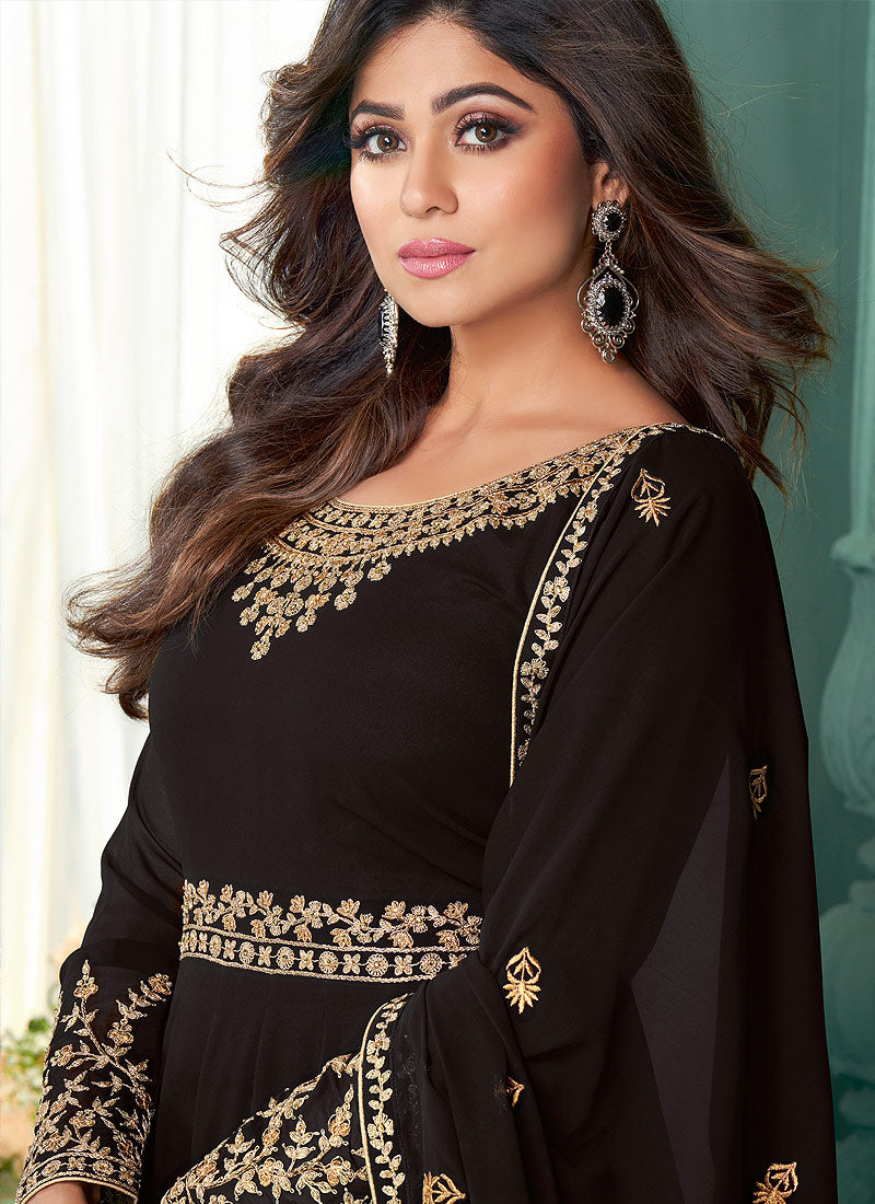 Black Anarkali Suit In usa uk canada