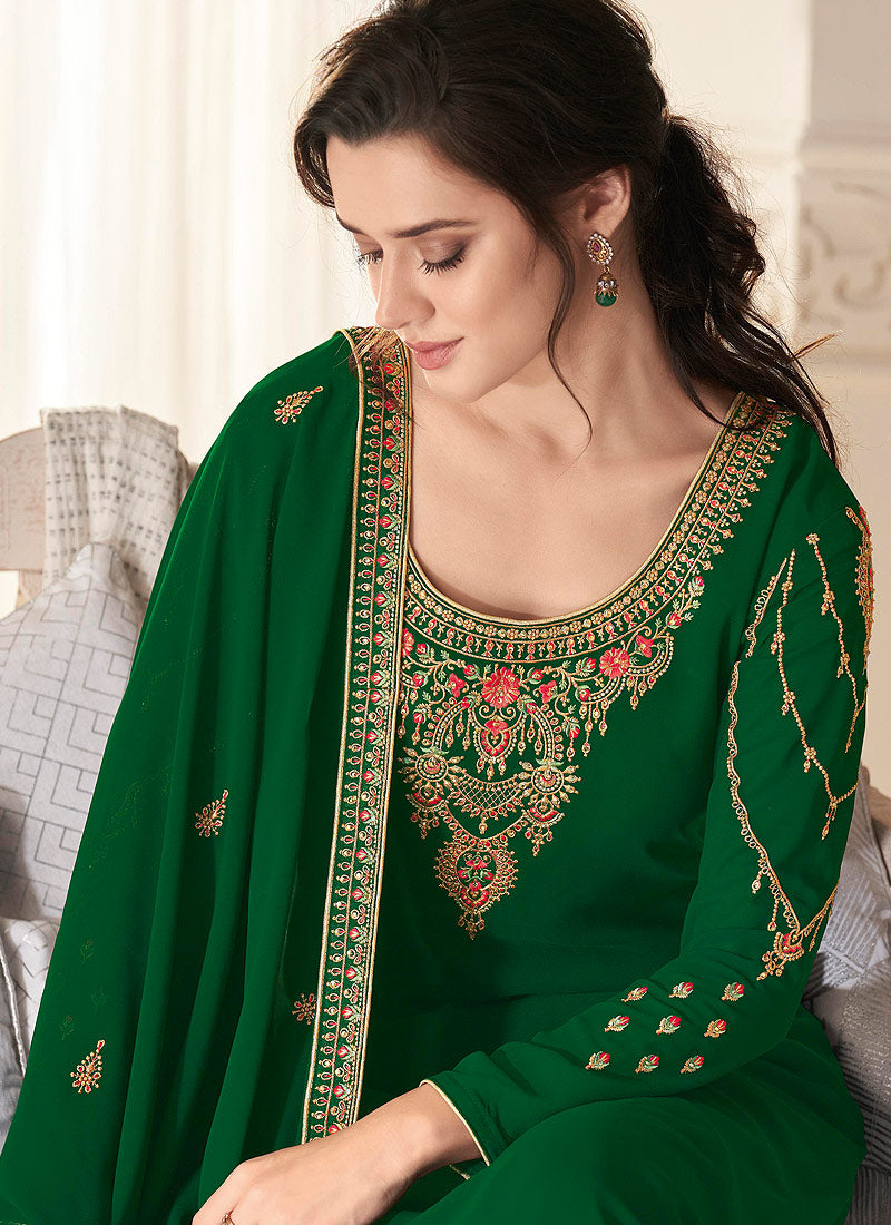 Green Salwar Kameez In usa uk canada