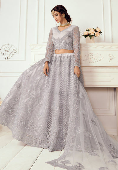 Lilac Purple Lehenga Choli In usa uk canada