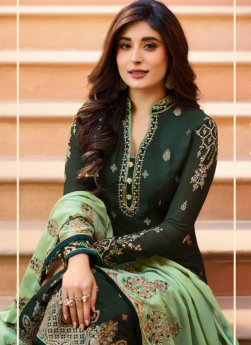 Embroidered Pant Suit