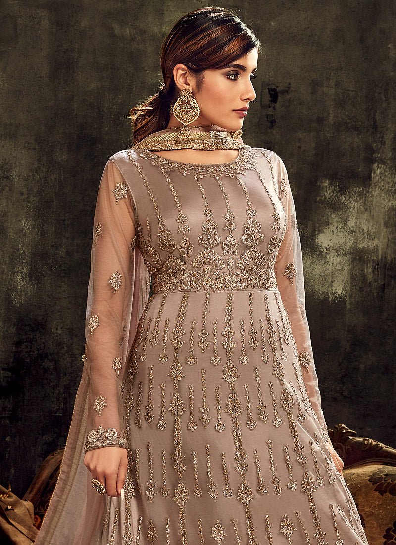 Blush Pink Anarkali Suit