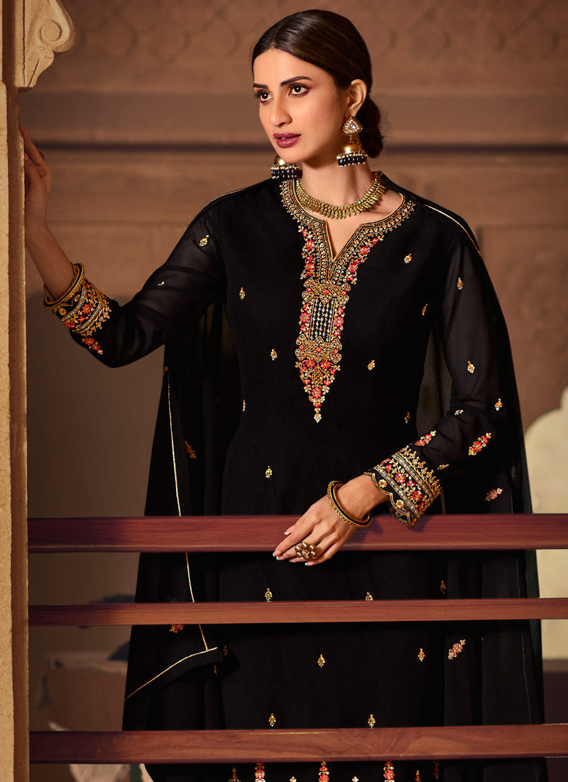 Black Pant Style Suit In usa