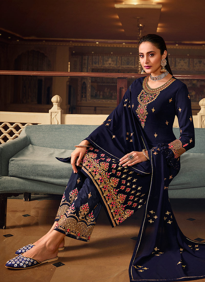 Royal Purple Pant Style Suit In usa uk canada