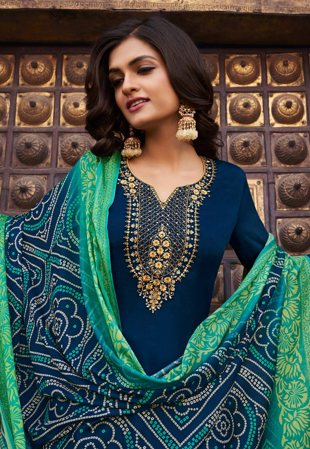 Navy Blue Palazzo Suit In usa uk canada