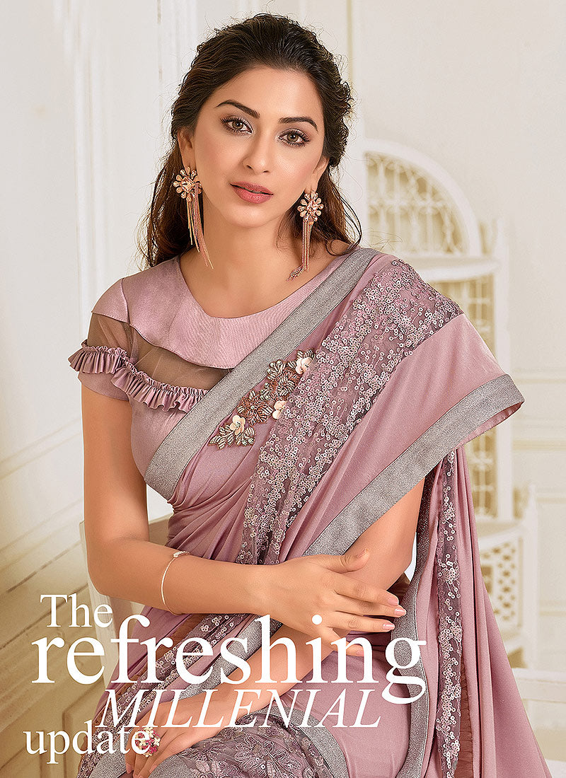 Pink Saree In usa uk canada