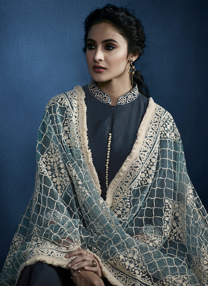 Lucknowi Anarkali Suit