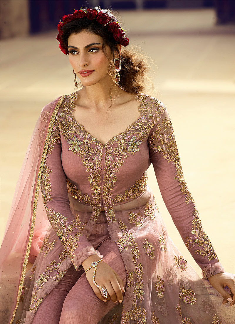 Slit Anarkali Lehenga Suit