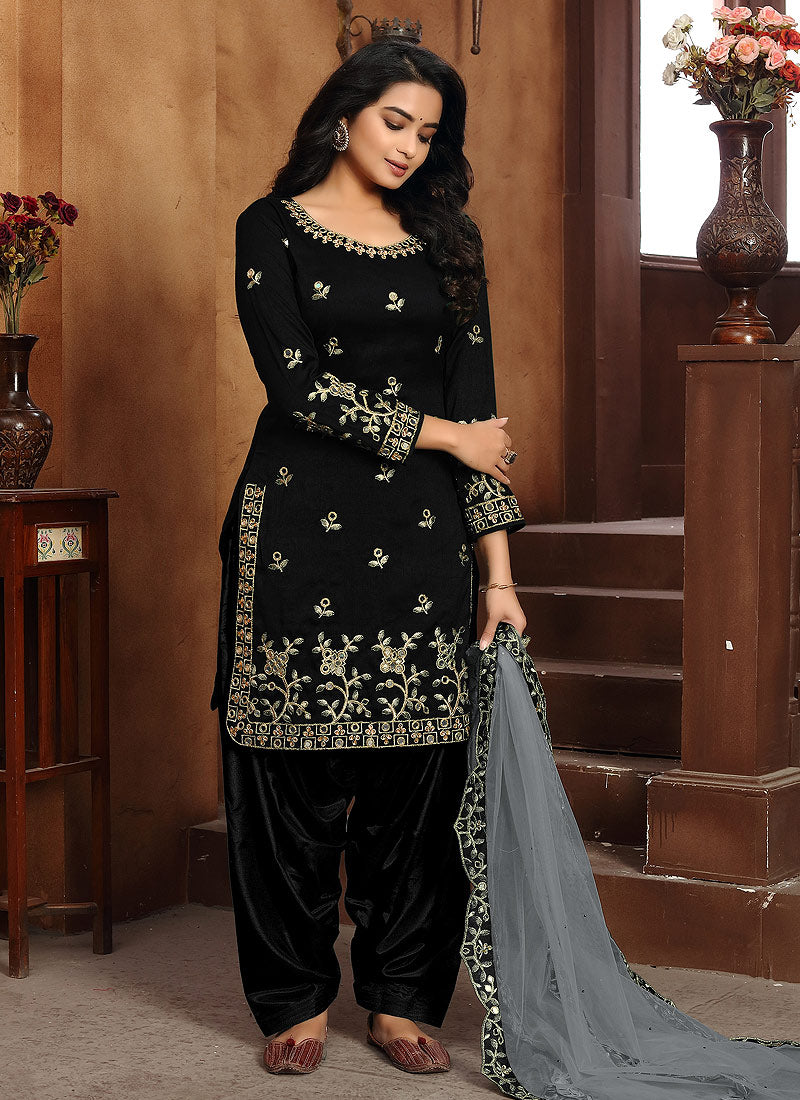 Black Punjabi Suit In usa uk canada
