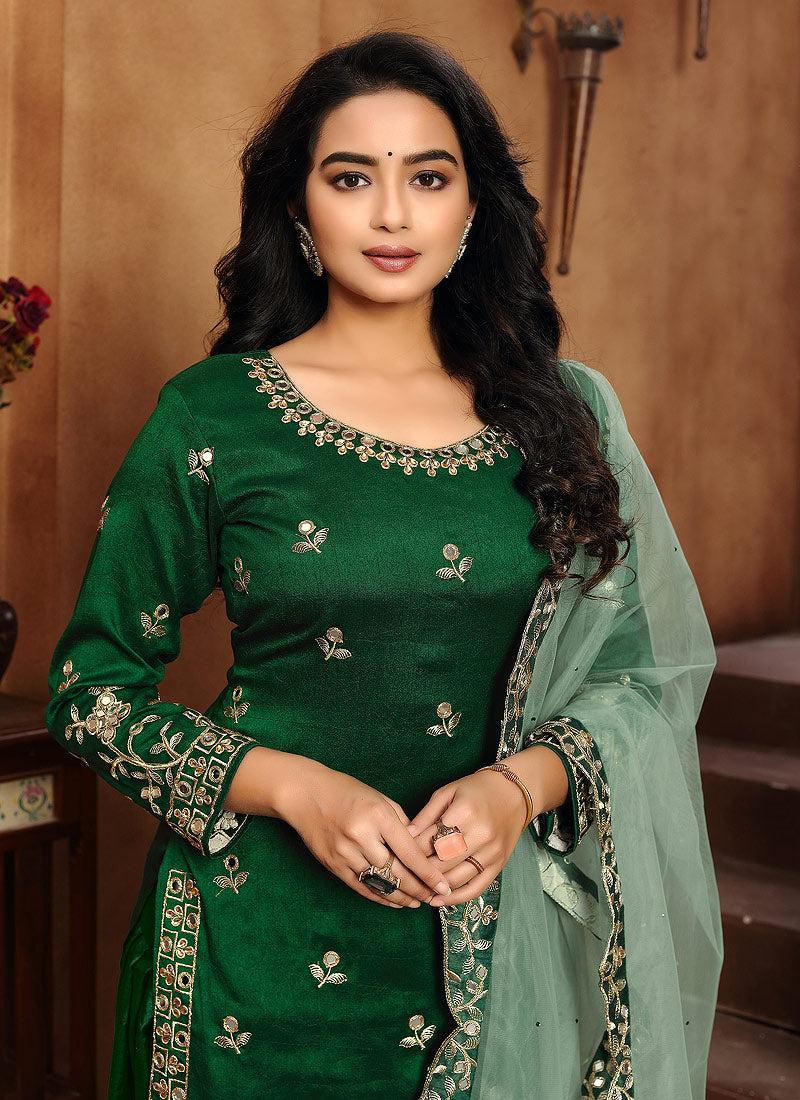 Green Punjabi Suit In usa